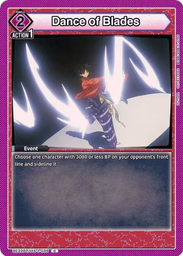 Dance of Blades (UE23BT/IYS-1-038), Inuyasha — Union Arena card price