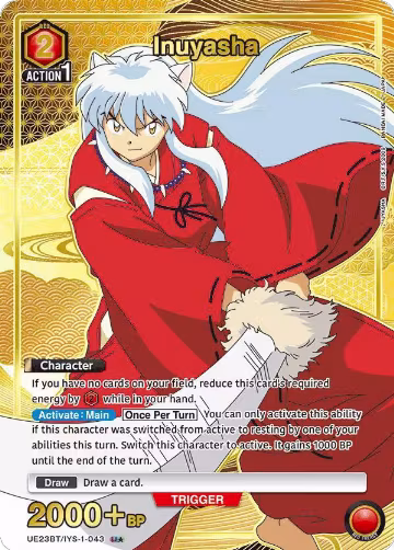 Inuyasha (043) (U*) (UE23BT/IYS-1-043), Inuyasha — Union Arena card price