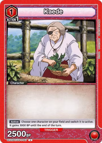 Kaede (UE23BT/IYS-1-047), Inuyasha — Union Arena card price