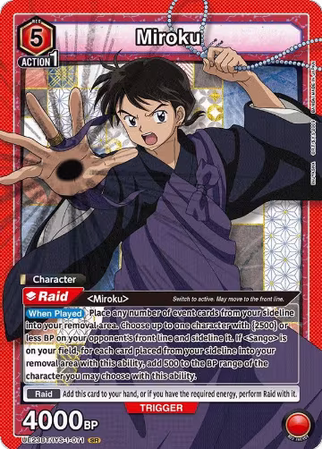 Miroku (071) (UE23BT/IYS-1-071), Inuyasha — Union Arena card price
