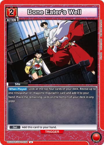 Bone Eater's Well (UE23BT/IYS-1-072), Inuyasha — Union Arena card price