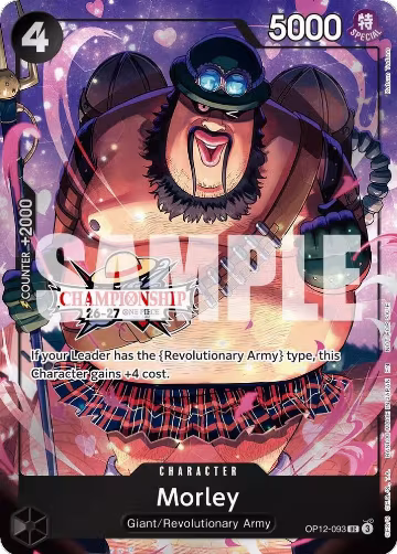 Morley (CS 26-27 Celebration Pack) (OP12-093), One Piece Promotion Cards — One Piece card price