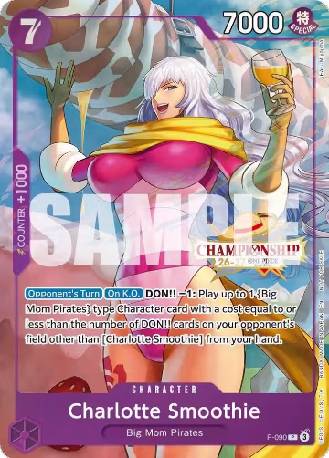 Charlotte Smoothie (CS 26-27 Event Pack) (P-090), One Piece Promotion Cards — One Piece card price