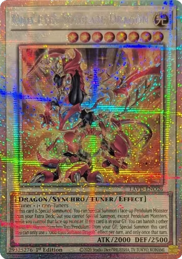 Odd-Eyes Solblaze Dragon (Starlight Rare) (LAVD-ENO26) — card price