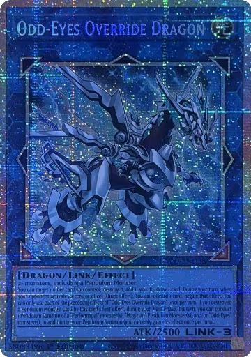Odd-Eyes Override Dragon (Starlight Rare) (LAVD-ENO38) — card price
