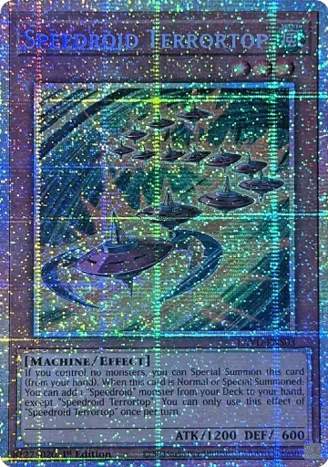 Speedroid Terrortop (Starlight Rare) (LAVD-ENS03), Legendary Arc-V Decks — Yu-Gi-Oh! card price