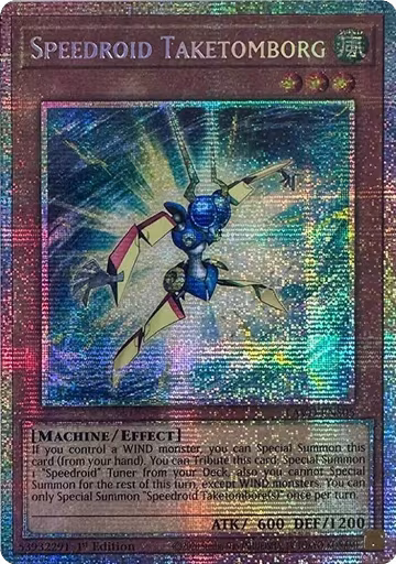 Speedroid Taketomborg (Starlight Rare) (LAVD-ENS05), Legendary Arc-V Decks — Yu-Gi-Oh! card price