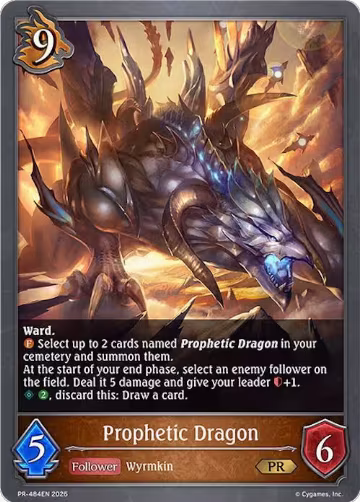 Prophetic Dragon (PR-484EN), Shadowverse: Evolve Promo Cards — Shadowverse card price