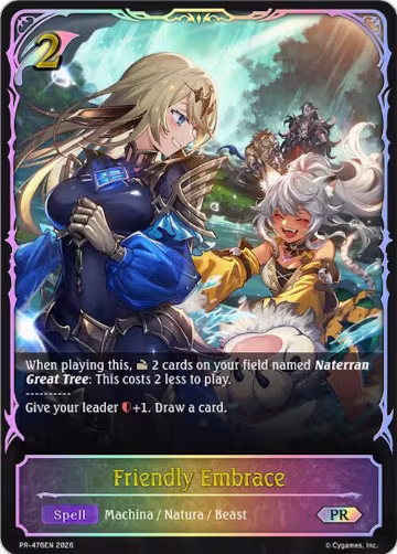Friendly Embrace (PR-476EN), Shadowverse: Evolve Promo Cards — Shadowverse card price