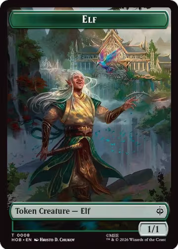 Elf // Treasure (0013) Double-Sided Token (8 // 13), The Hobbit — Magic card price