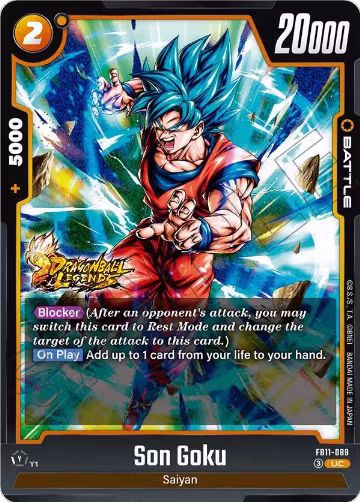 Son Goku - FB11-089 (FB11-089), Brightness of Hope — DB Fusion card price