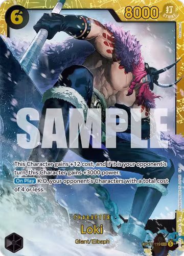 Loki (OP17-119), The World's Strongest Warriors — One Piece card price