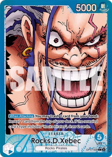 Rocks.D.Xebec (039) (Alternate Art) (OP17-039), The World's Strongest Warriors — One Piece card price