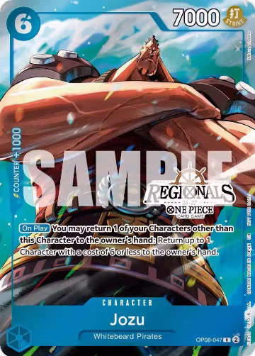 Jozu (Regional Participation Pack 2026 Vol.2) (OP08-047), One Piece Promotion Cards — One Piece card price