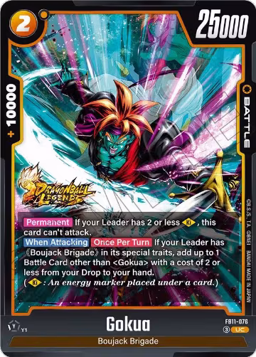 Gokua (FB11-076), Brightness of Hope — DB Fusion card price