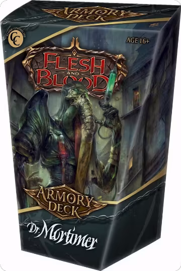 Armory Deck: Dr. Mortimer, Armory Deck: Dr. Mortimer — Flesh & Blood sealed product price