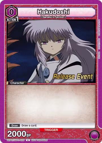 Hakudoshi (UEPR/IYS-1-029), Inuyasha Release Event Cards — Union Arena card price