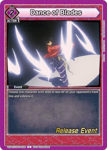 Dance of Blades (UEPR/IYS-1-038), Inuyasha Release Event Cards — Union Arena card price