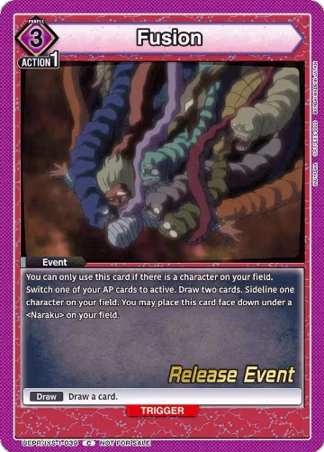 Fusion (UEPR/IYS-1-039), Inuyasha Release Event Cards — Union Arena card price