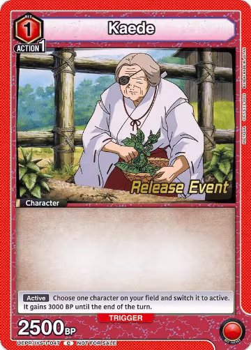 Kaede (UEPR/IYS-1-047), Inuyasha Release Event Cards — Union Arena card price