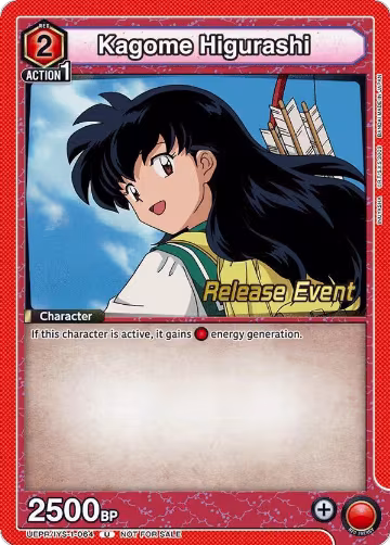 Kagome Higurashi (064) (UEPR/IYS-1-064), Inuyasha Release Event Cards — Union Arena card price