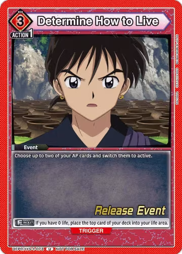 Determine How to Live (UEPR/IYS-1-073) — card price