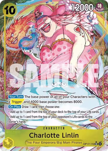 Charlotte Linlin (112) (Alternate Art) (OP17-112), The World's Strongest Warriors — One Piece card price
