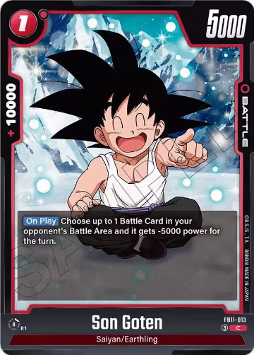Son Goten - FB11-013 (FB11-013), Brightness of Hope — DB Fusion card price