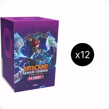 Unleashed - Vault Bundle Case, Unleashed — Riftbound sealed product price