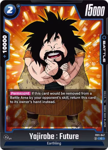 Yajirobe : Future (FB11-047), Brightness of Hope — DB Fusion card price