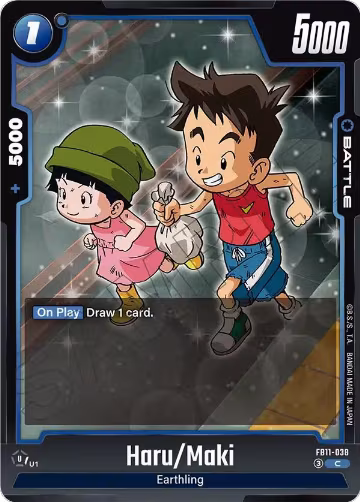 Haru/Maki (FB11-038), Brightness of Hope — DB Fusion card price
