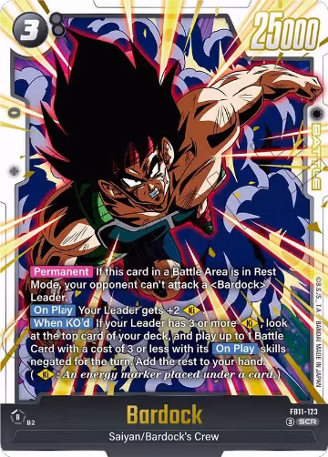 Bardock - FB11-123 (FB11-123), Brightness of Hope — DB Fusion card price