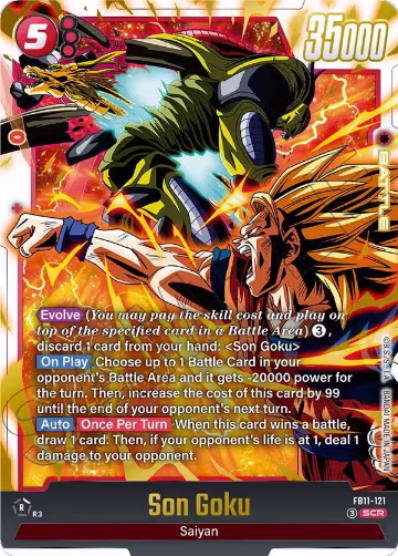 Son Goku - FB11-121 (FB11-121), Brightness of Hope — DB Fusion card price