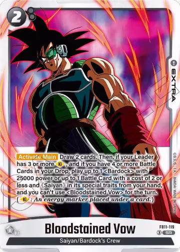 Bloodstained Vow (FB11-119), Brightness of Hope — DB Fusion card price