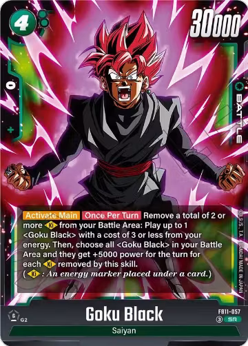 Goku Black - FB11-057 (FB11-057), Brightness of Hope — DB Fusion card price