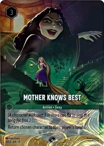 Mother Knows Best (Foil) (13), Disney Lorcana Promo Cards — Lorcana card price