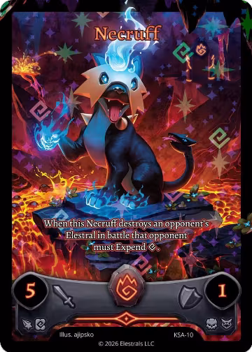Necruff (KSA-10), Awakened Promos — Elestrals card price