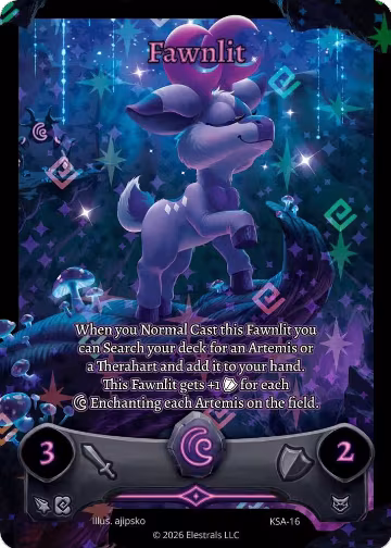Fawnlit (KSA-16), Awakened Promos — Elestrals card price