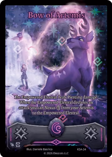 Bow of Artemis (KSA-24), Awakened Promos — Elestrals card price