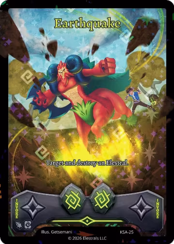 Earthquake (KSA-25), Awakened Promos — Elestrals card price