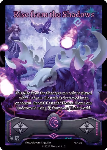 Rise from the Shadows (KSA-32), Awakened Promos — Elestrals card price