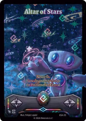 Altar of Stars (KSA-33), Awakened Promos — Elestrals card price