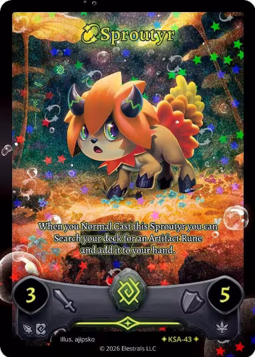 Sproutyr (Stellar) (KSA-43), Awakened Promos — Elestrals card price