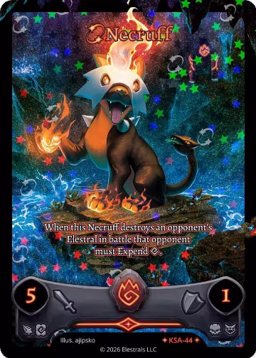 Necruff (Stellar) (KSA-44), Awakened Promos — Elestrals card price
