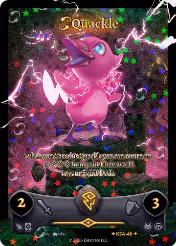 Quackle (Stellar) (KSA-46), Awakened Promos — Elestrals card price
