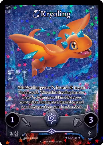 Kryoling (Stellar) (KSA-48) — card price