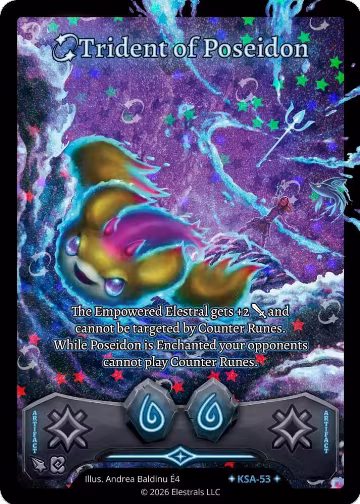 Trident of Poseidon (Stellar) (KSA-53) — card price