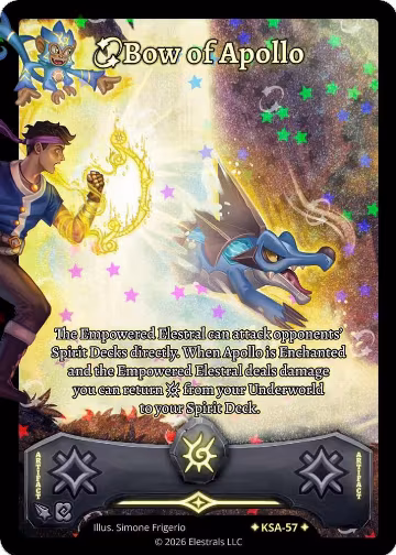 Bow of Apollo (Stellar) (KSA-57), Awakened Promos — Elestrals card price