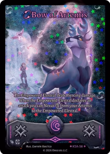 Bow of Artemis (Stellar) (KSA-58), Awakened Promos — Elestrals card price