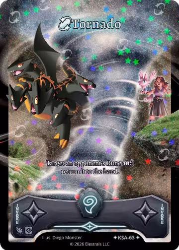 Tornado (Stellar) (KSA-63), Awakened Promos — Elestrals card price